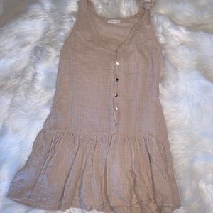 Princess Polly linen shift dress